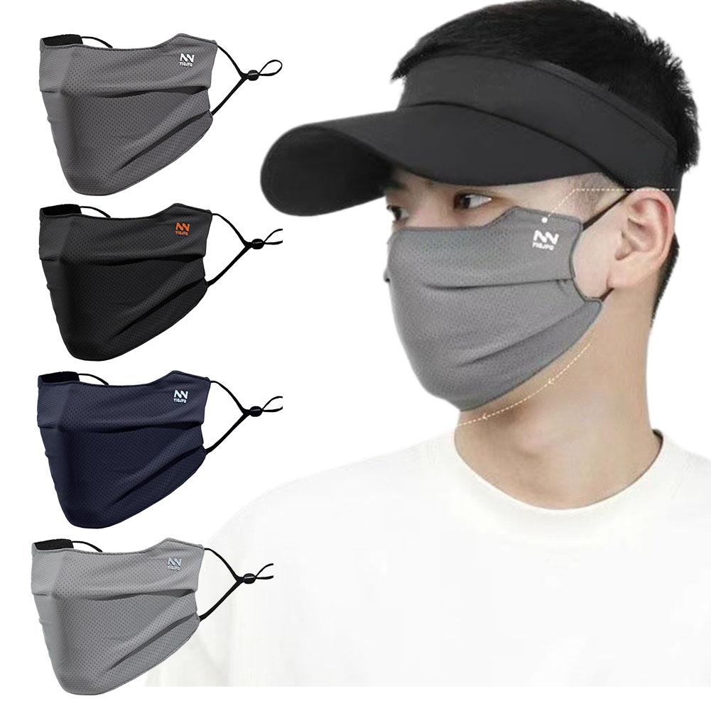 Sports Mask Breathable - Masker Wajah Pelindung Matahari Berbahan Mesh