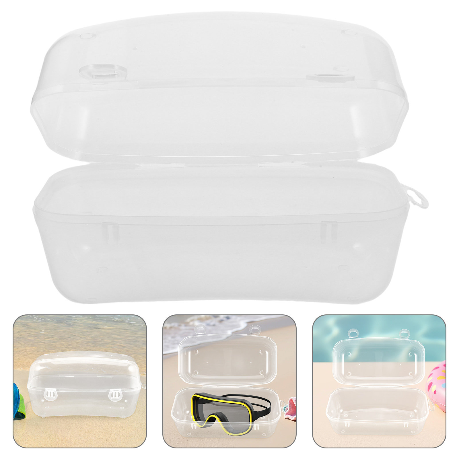Mask Case Hard Shell - Kotak Masker Selam Cangkang Keras Tahan