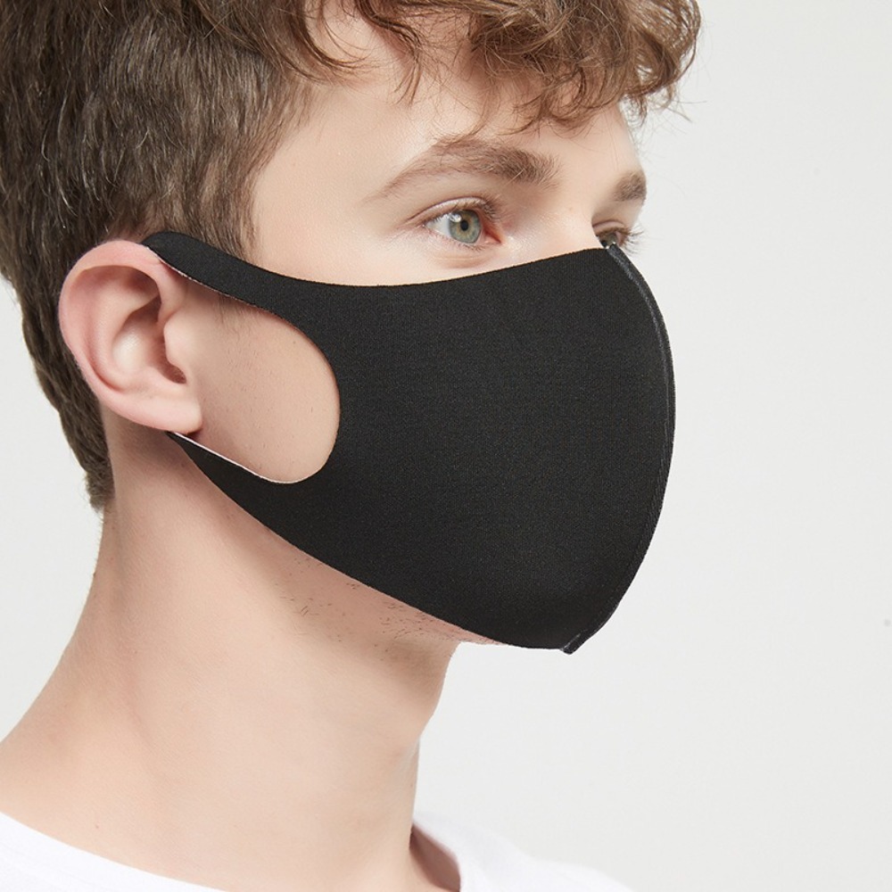 Cloth Face Mask Washable - Masker Sutra Es Bernapas Baru Anti-UV