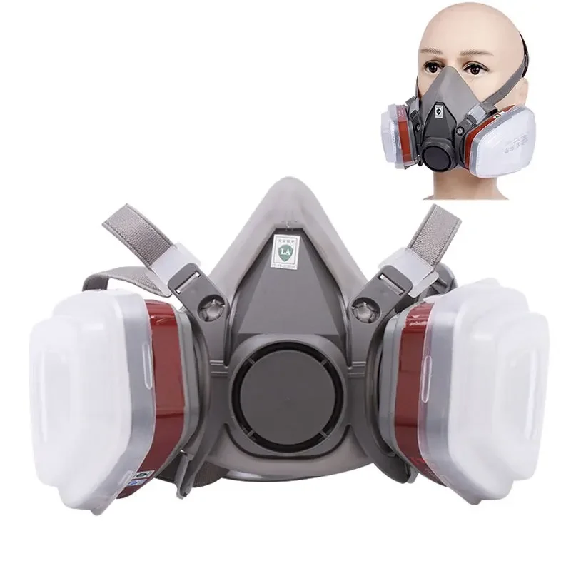 Masker Setengah Wajah Anti Gas - Respirator Half Face ulasan dan harga