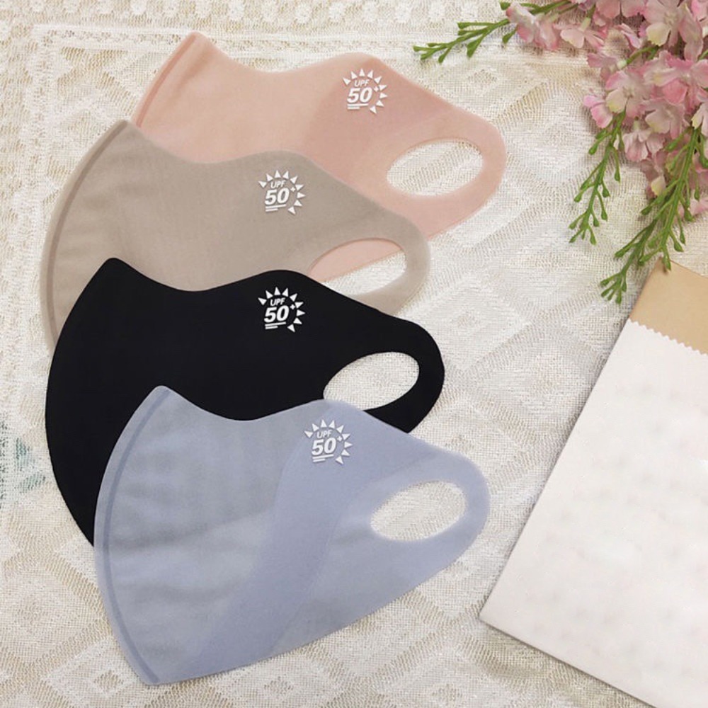 Masker Kerai Sutra Es Anti Sin - Cloth Face Mask Washable ulasan dan harga