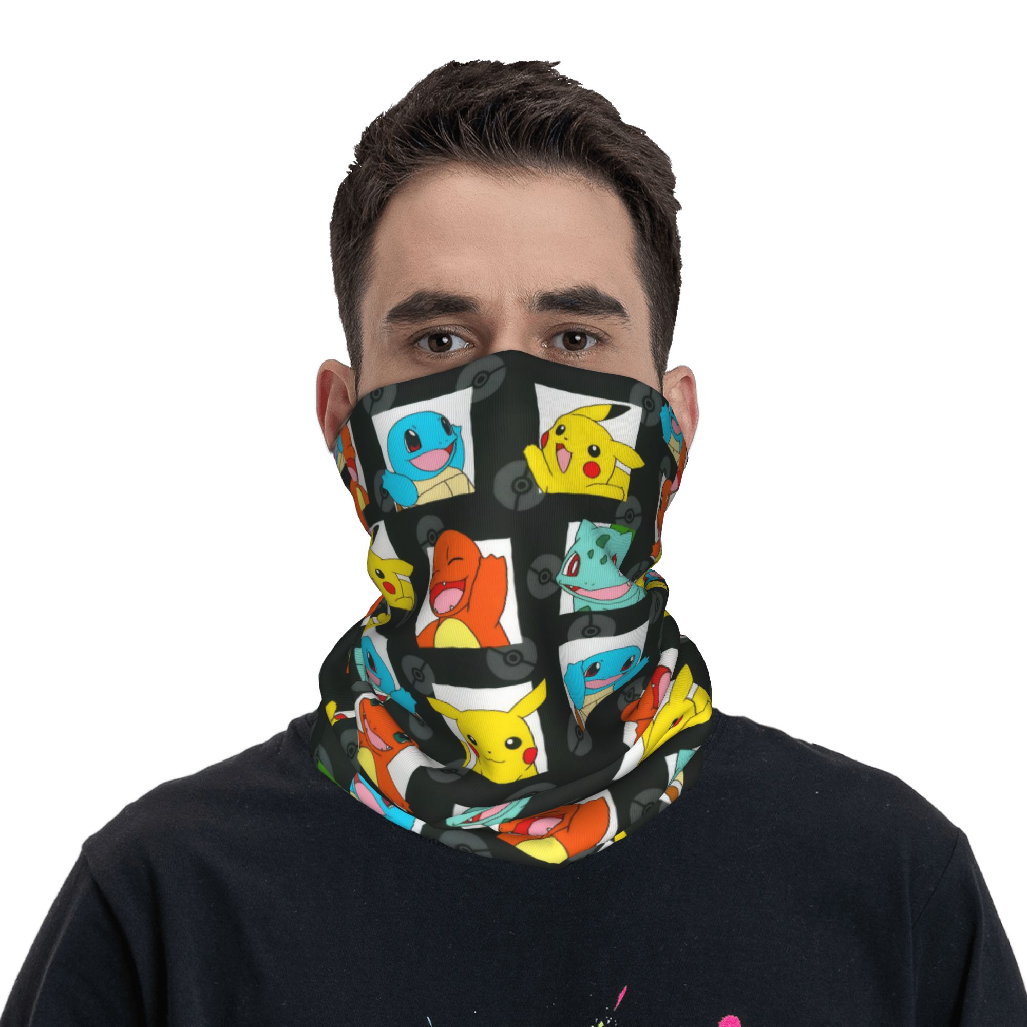 Bandana Monster Kartun, Penutu - Sports Mask Breathable ulasan dan harga