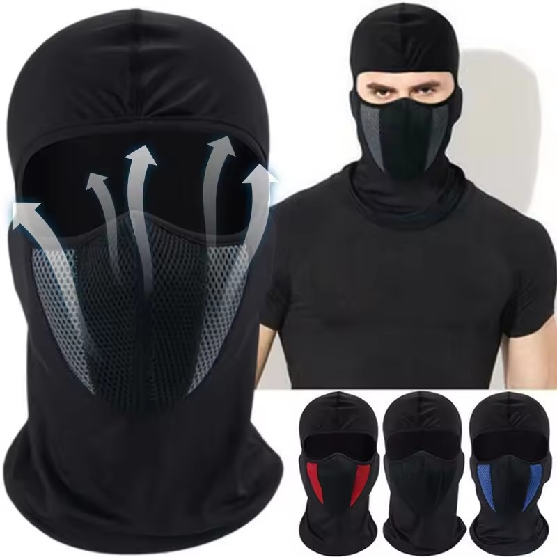 Penutup Kepala Sepeda Anti Ang - Sports Mask Breathable ulasan dan harga
