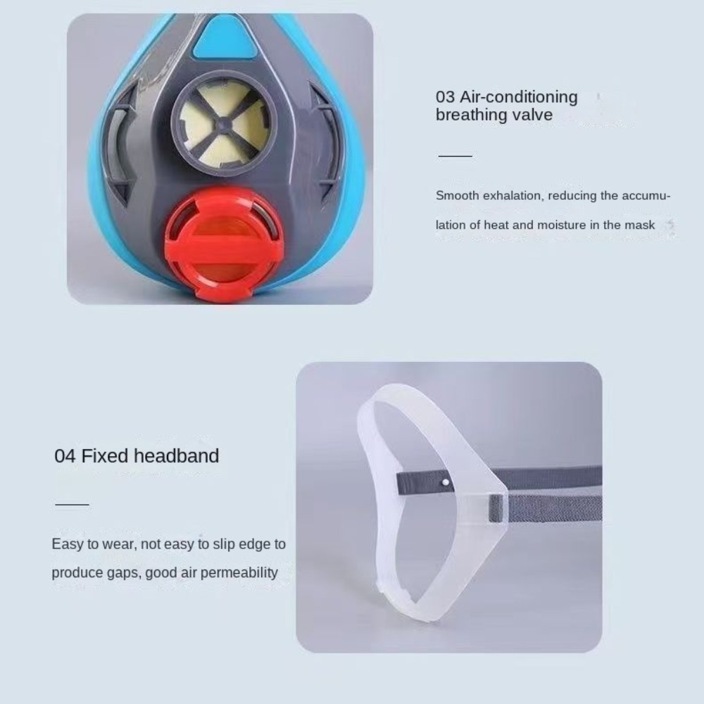 Masker Setengah Wajah Anti Deb - Respirator Half Face ulasan dan harga