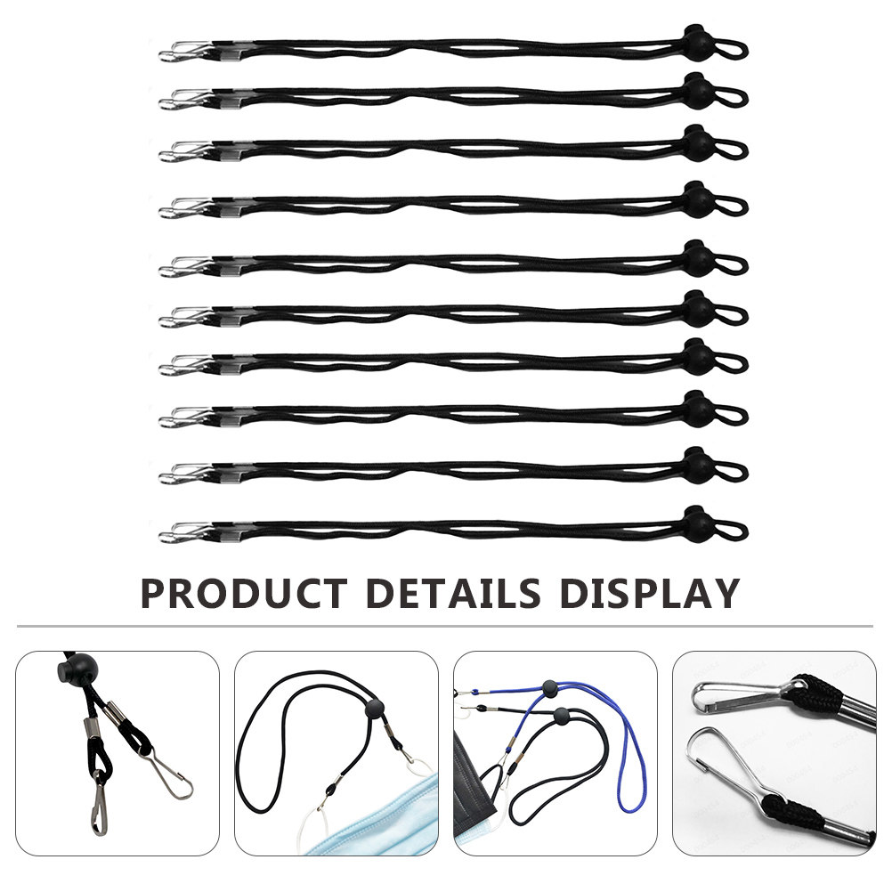 10Pcs Tali Masker Anti Jatuh y - Mask Ear Saver Strap ulasan dan harga